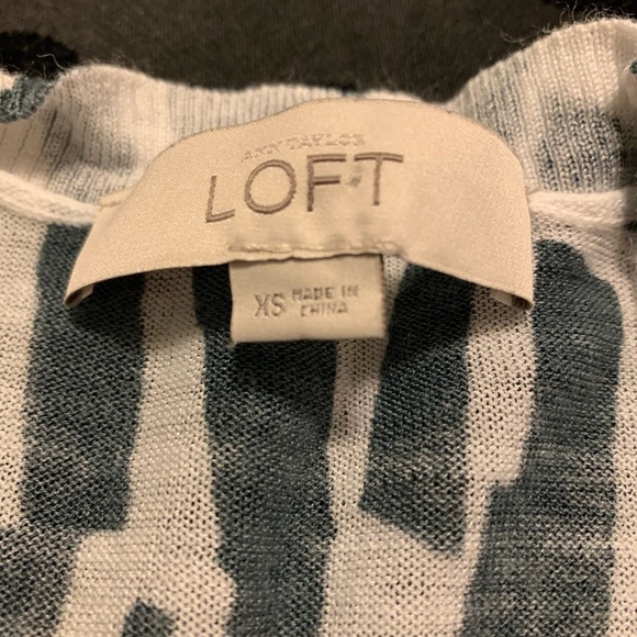 Loft Geometric Print Cardigan - Picture 4 of 7